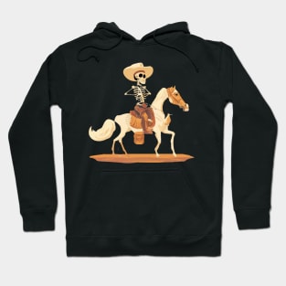 Skeleton cowboy Hoodie